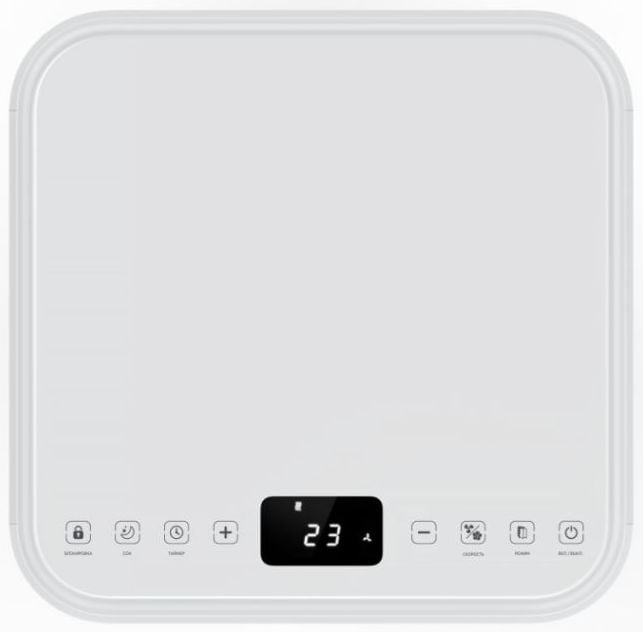 Мобильный кондиционер Royal Clima RM-TS28CH-E 9500 BTU, 28 м², 54 дБ, охлаждение, осушение, белый