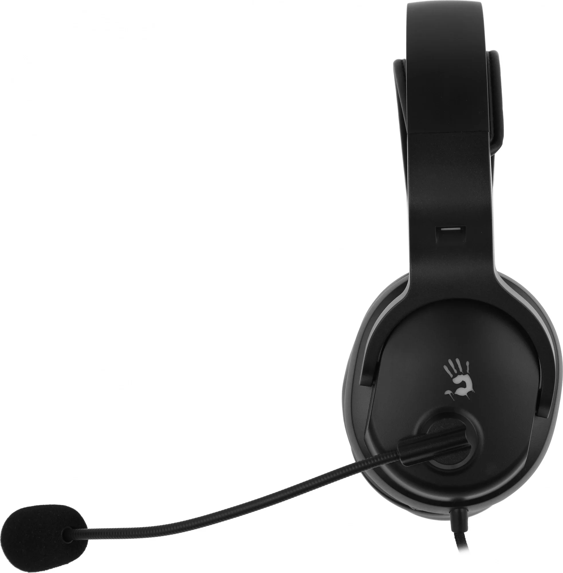 Гарнитура проводная с микрофоном A4Tech Bloody G330p черный 2м мониторные оголовье (G330P)