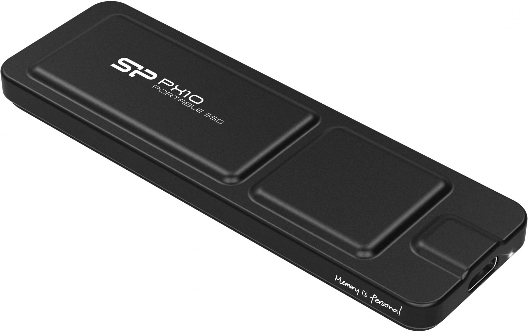 SP512GBPSDPX10CK Твердотельный диск 512Gb Silicon Power PX10, External, USB TypeC 3.2,  Черный,  read/write  1050/1050 Mb/