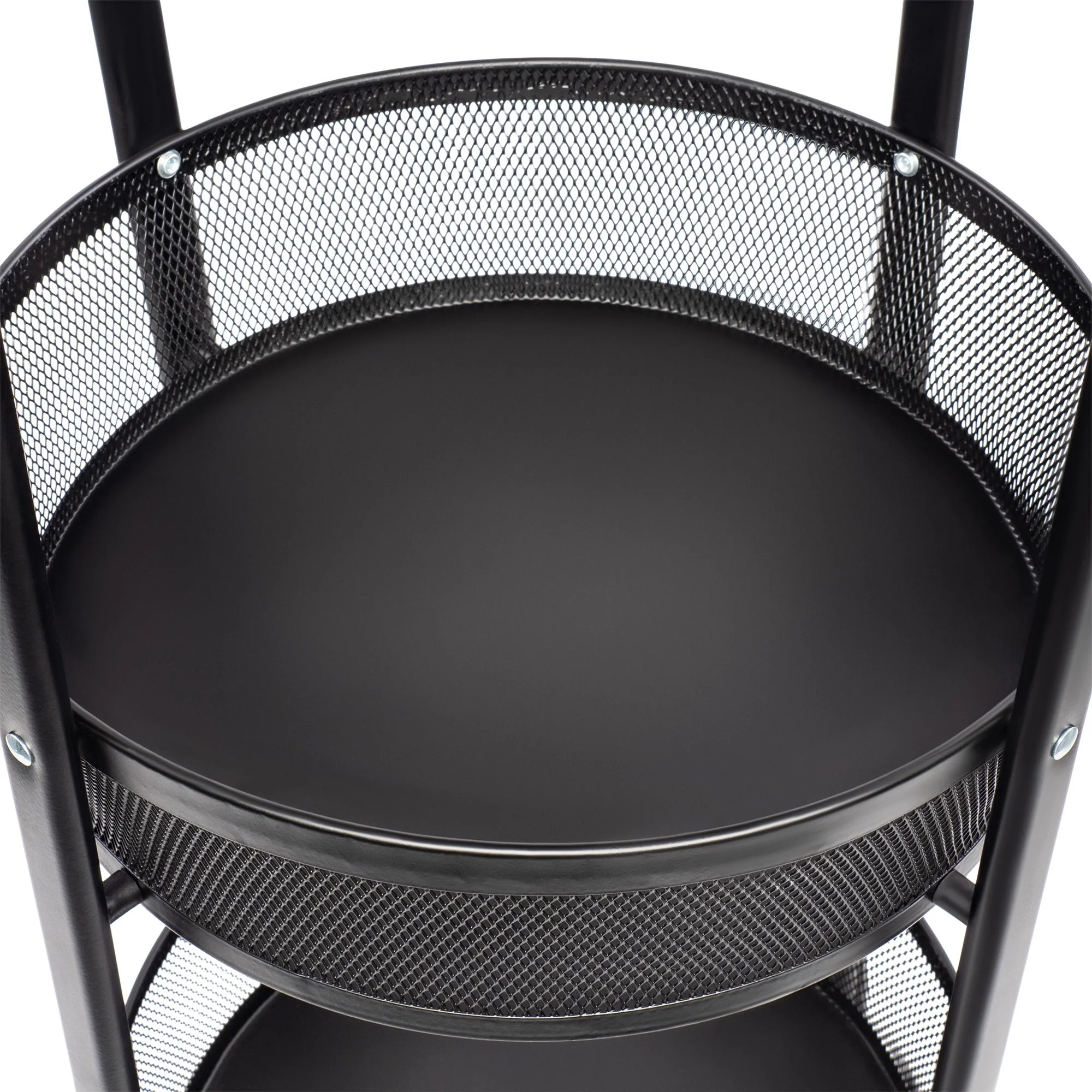 Этажерка Domfy  DHC-FC30862  34.2x34.2x83.6см  d=34.2см черный