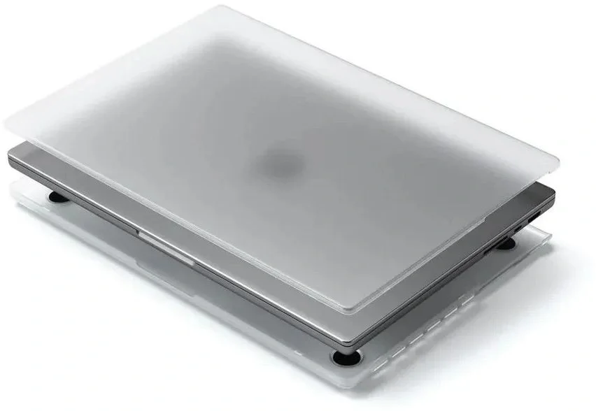 ST-MBP16CL Чехол для ноутбука 16" Satechi Eco Hardshell  прозрачный пластик ()