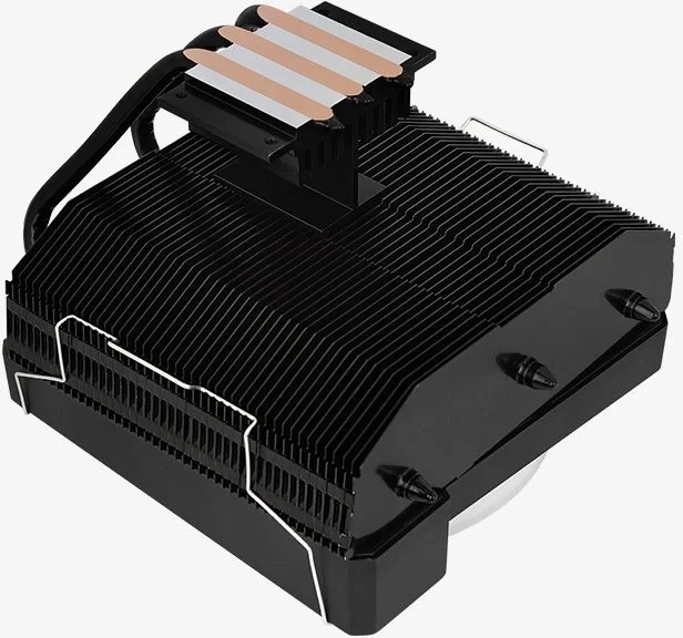 Устройство охлаждения(кулер) Aerocool Cylon 3H ARGB Soc-AM5/AM4/1200/1700/1851 черный 4-pin 13-24dB Al+Cu 125W 480gr Ret (CYLON 3H ARGB PWM 4P)