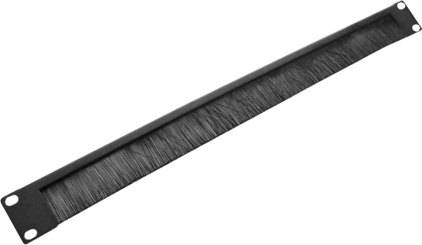 ГКО-Щ-1 Организатор коммутационных шнуров ЦМО 19" 1HU 438х4826х185 мм (ВхШхГ) горизонтальный с щеточным вводом для кабеля для кабеля цвет: серый