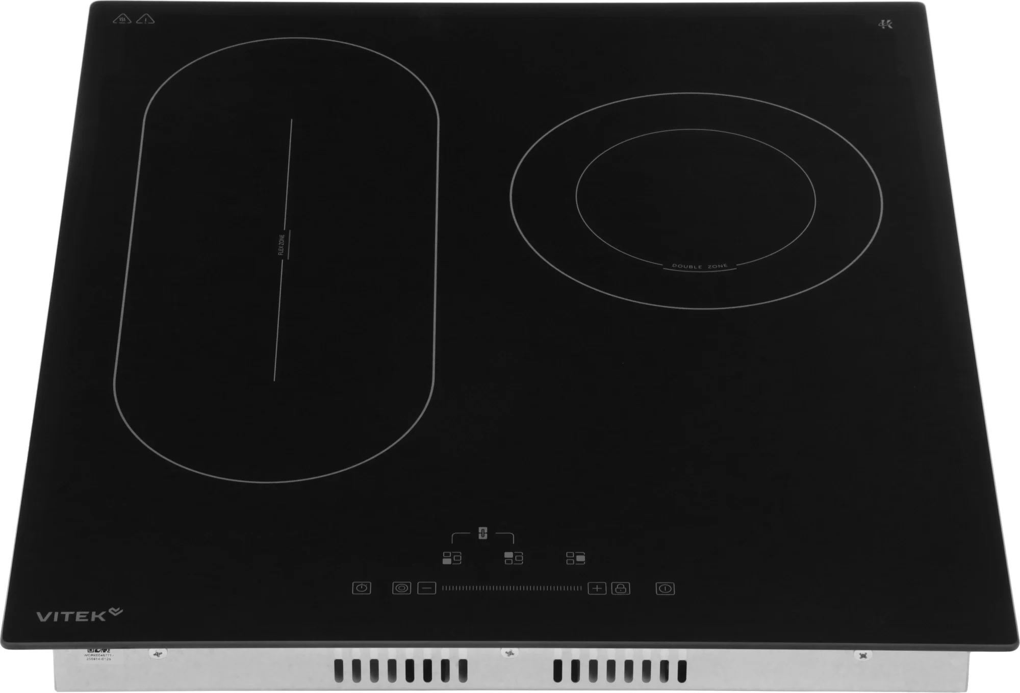 Варочная панель электрическая Vitek VHE4320 45 см 3 конфорки черный