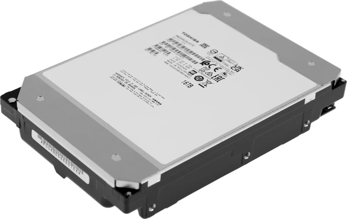16TB Toshiba Enterprise Capacity MG08ACA16TE, 16ТБ, HDD, SATA III, 3.5"