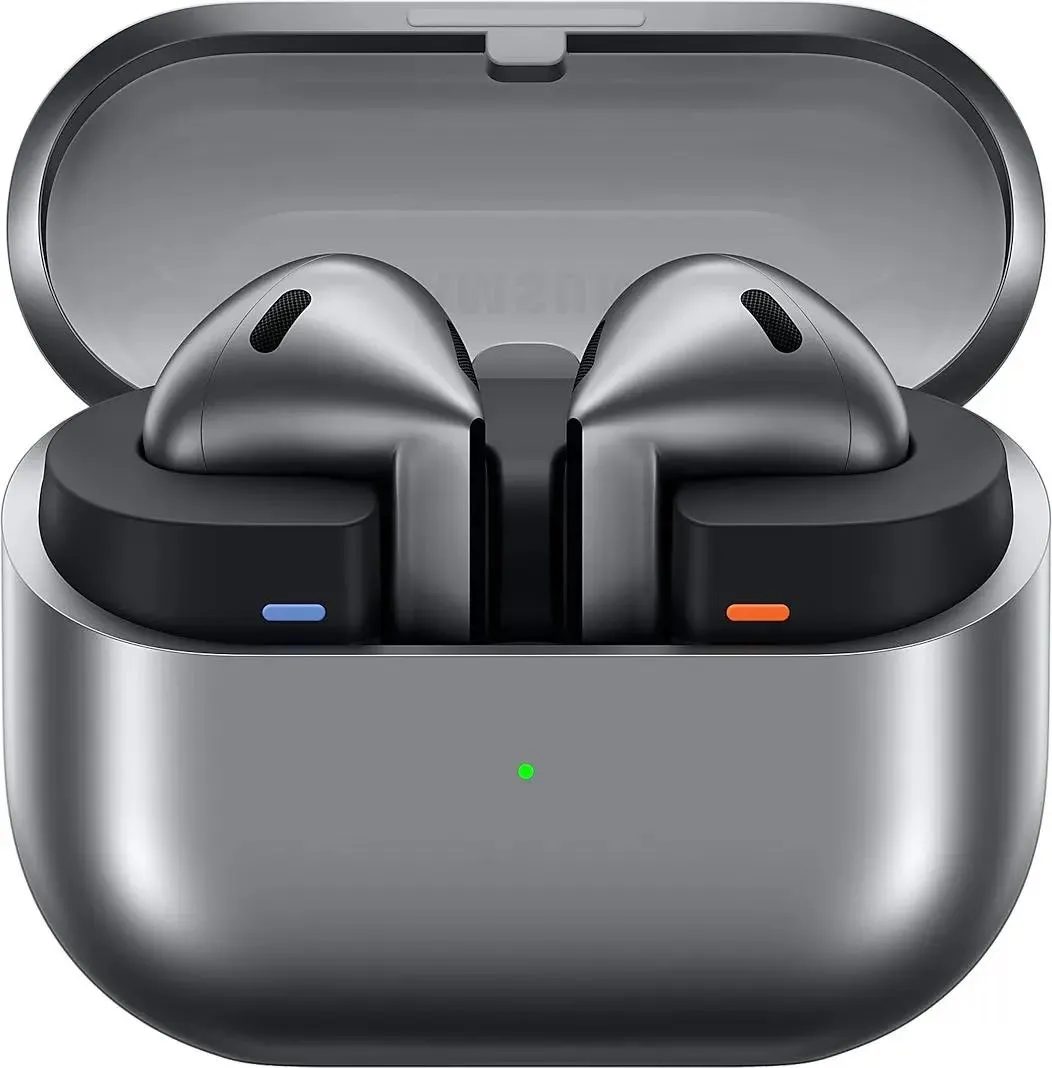 (SM-R530NZAACIS) Гарнитура вкладыши Samsung Galaxy Buds 3 серебристый беспроводные bluetooth  в ушной раковине