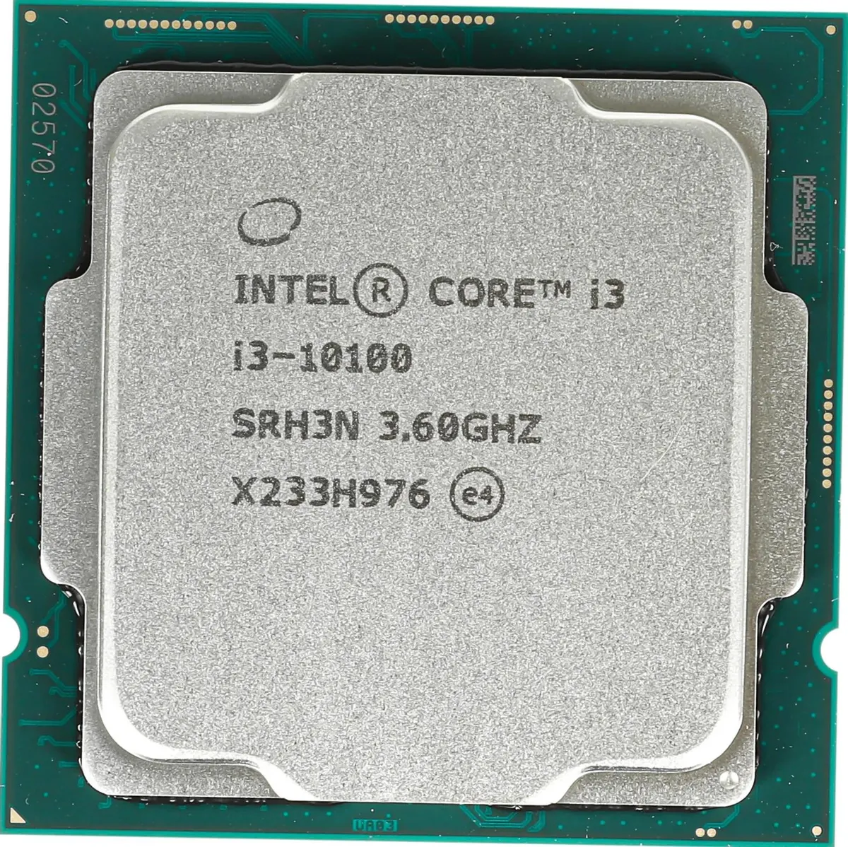 Intel Core i3-10100 3.6 GHz/4core/SVGA UHD Graphics630/6Mb/65W/8 GT/s LGA1200