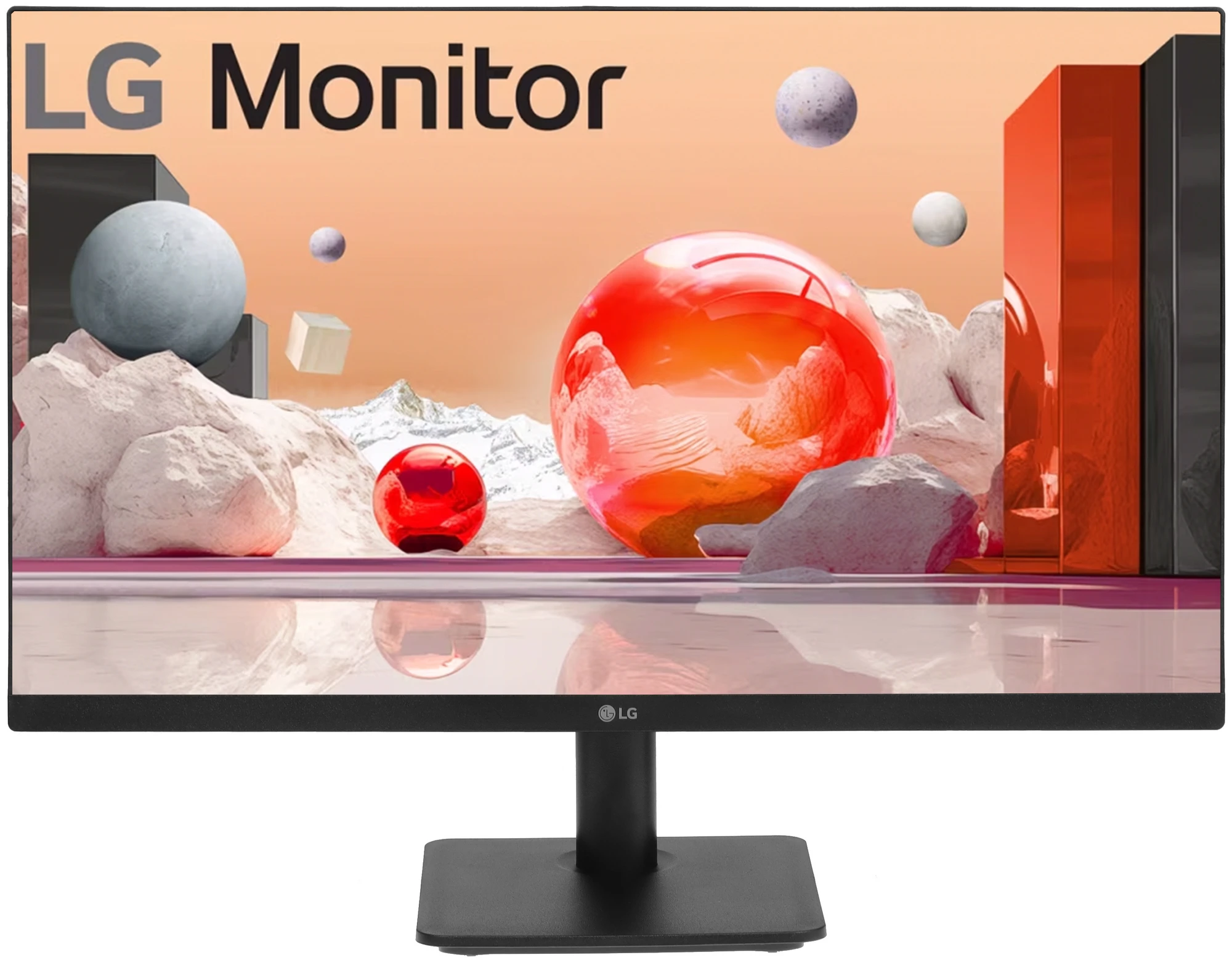 23.8" LG 24MS500-B черный (1920x1080, 100Hz, IPS, 5мс, 1000:1, 250cd, HDMI)