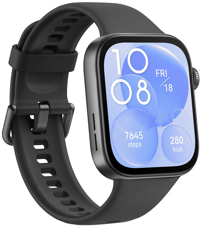 Смарт-часы Huawei Watch Fit 3 Solo-B09S, 1.82 ,  зеленый/серебристый  [55020cgd]