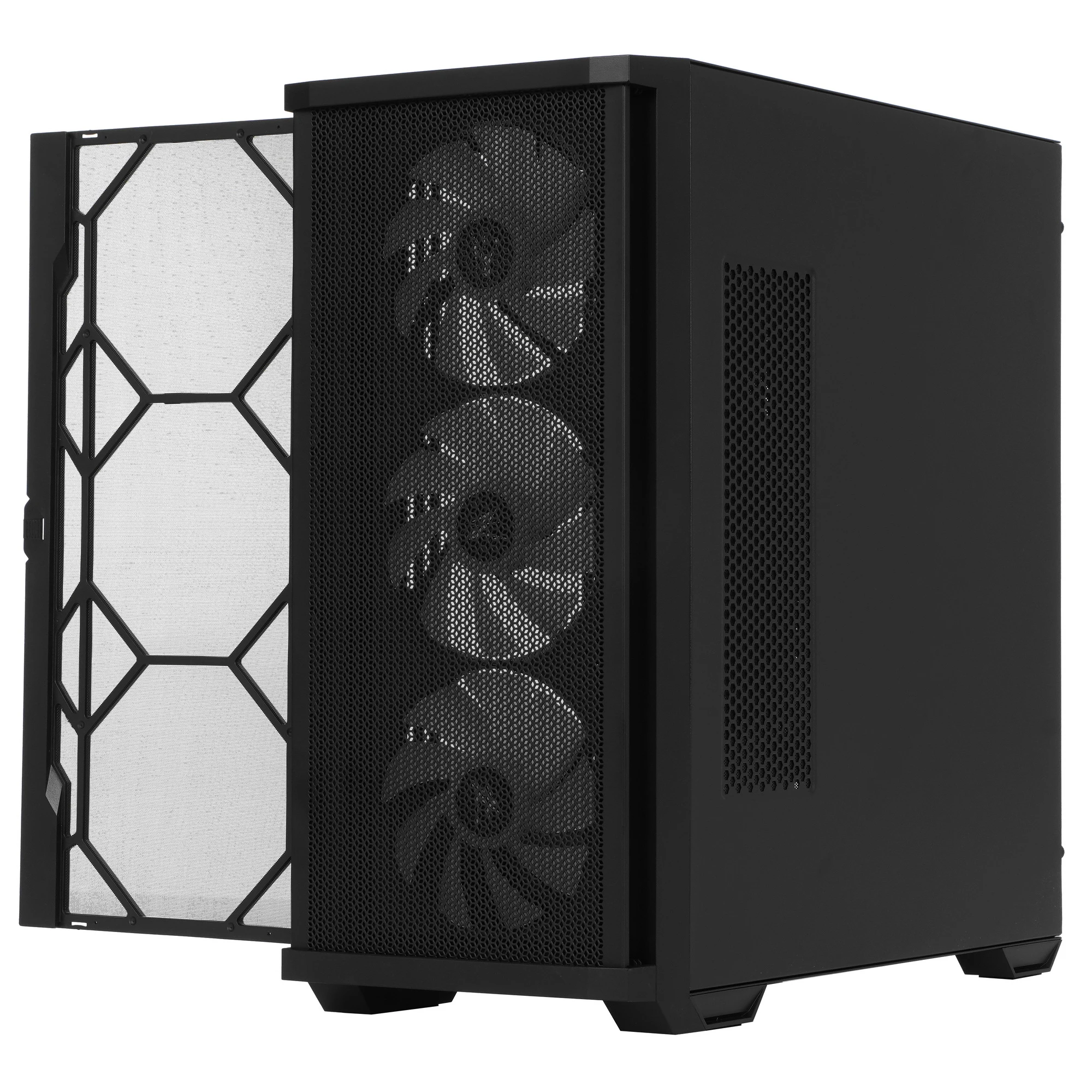 Miditower ZALMAN <Z10 Plus> ATX без БП BLACK, WINDOW, 2x3.5", 2x2.5", 2xUSB3.0, 1xUSB 3.1 Type-C, FRONT 3x140mm ARGB, REAR 1x120mm ARGB