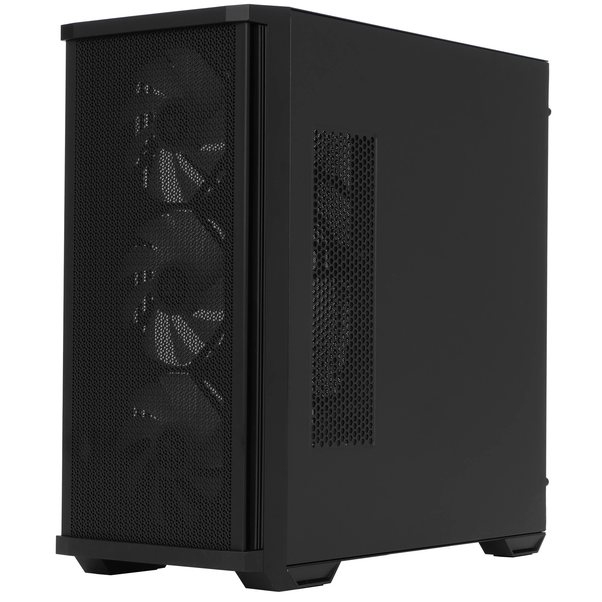 Miditower ZALMAN <Z10 Plus> ATX без БП BLACK, WINDOW, 2x3.5", 2x2.5", 2xUSB3.0, 1xUSB 3.1 Type-C, FRONT 3x140mm ARGB, REAR 1x120mm ARGB