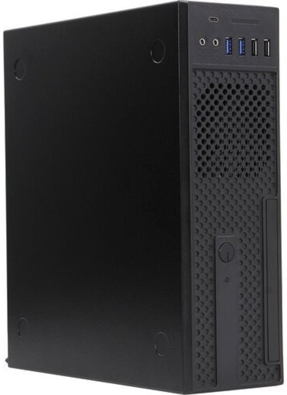 Корпус Slim Case InWin CJ708BL IP-S265AU7-2 80plus Bronze, U3*2+U2*2+A(HD)+TYPE 3.1C + FAN 80*15mm + intrusion switch Micro-ATX, mini-ITX