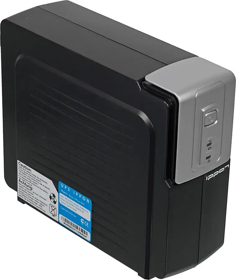 74263 ИБП IPPON Back Office 600ВА IEC С13 х 4 оффлайн напольный 91х283х238 (ШхГхВ) 220V 1ф