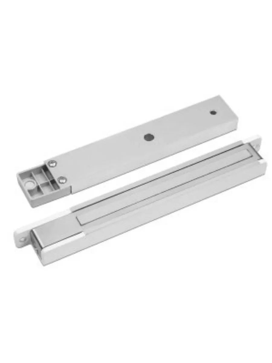 Замок электромагнитный ALer AL-200-W, 300кг, 12/24В, белый