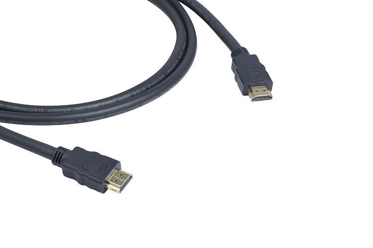 Кабель HDMI [97-0101015] Kramer Electronics [C-HM/HM-15] HDMI-HDMI (Вилка - Вилка) с золотым покрытием разъема, 4.6 м