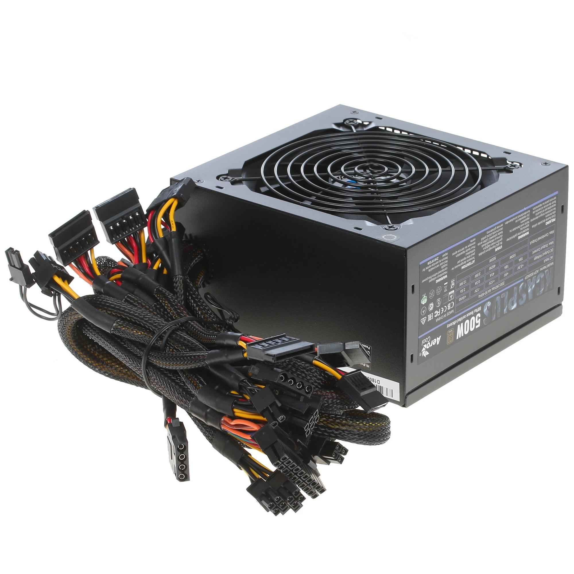 Блок питания Formula V KCAS-500W PLUS, 500W, 80+ Bronze, ATX12V v2.4