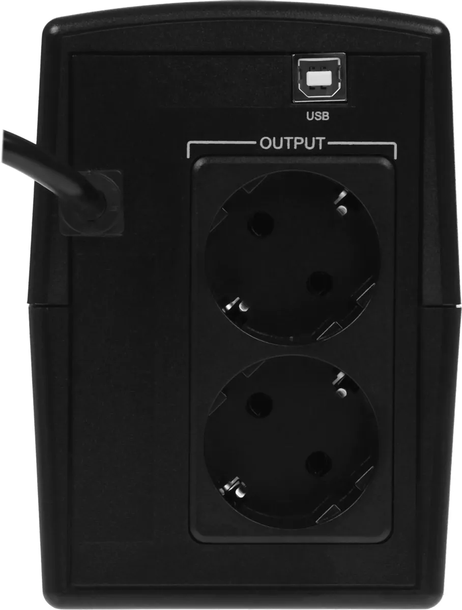 _650VA Ippon Back Basic 650 Euro 360Вт 650ВА черный