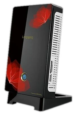 Ezcool W-100M black+red flowers 60W miniITX card reader USB 2.0 Audio