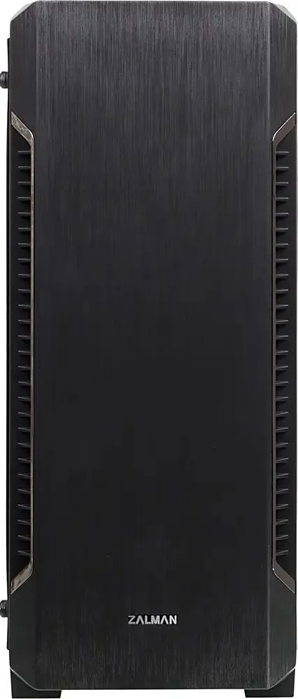 Miditower ZALMAN <S3> ATX, BLACK, WINDOW, 2x3.5", 2x2.5", 2xUSB2.0, 1xUSB3.0, REAR 1x120mm без БП