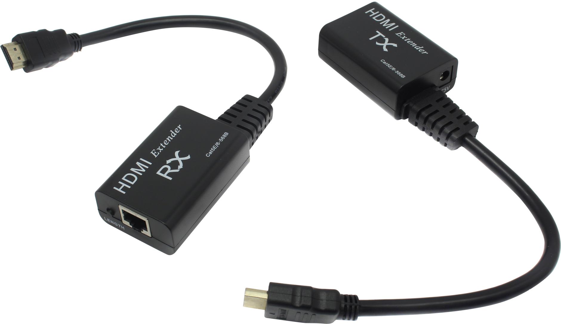 Orient (VE044) HDMI Extender (HDMI 19M-) RJ45 -)  HDMI  19M, до  60м)