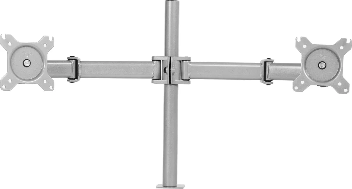 Cactus CS-VM-D29-AL 2 монитора серебристый 13"-27" макс.10кг настольный поворот и наклон