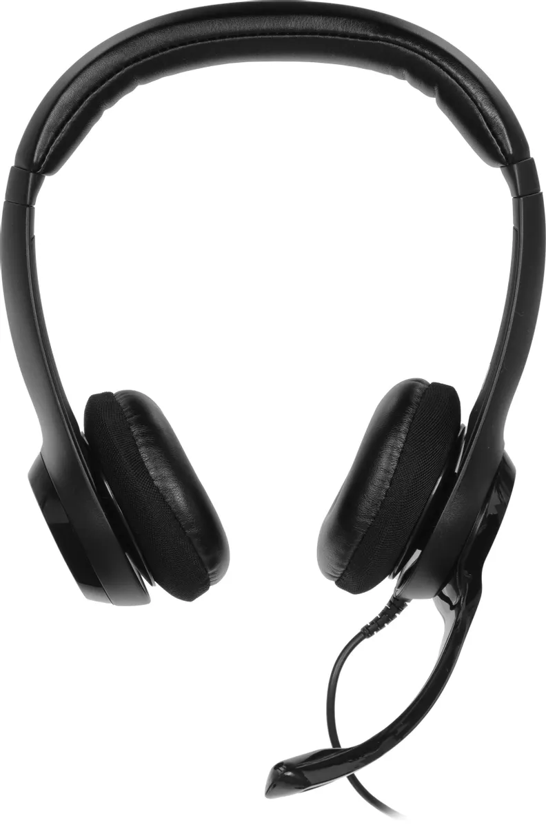 Logitech USB Headset H390 (наушники с микрофоном, с рег.громкости, USB) 981-000406/981-000803