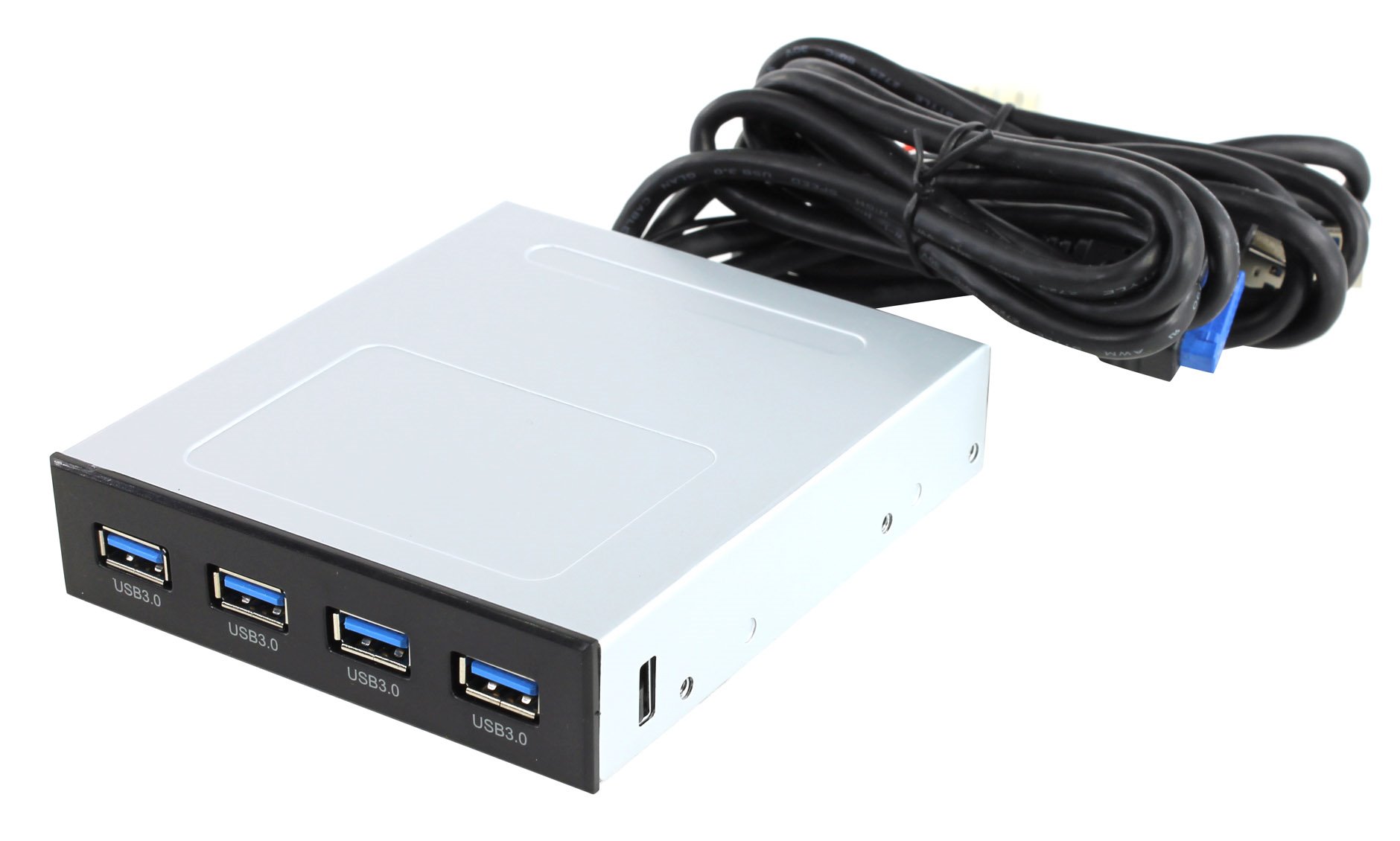 Espada <USB(3)-4PORT-AD> USB3.0 4-port Front Panel (крепление на лицевую панель корпуса 3.5")