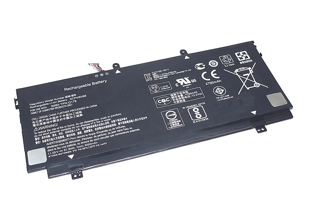 Аккумулятор для ноутбука HP Spectre X360, 11.55V, 57.9Wh ( SH03XL )