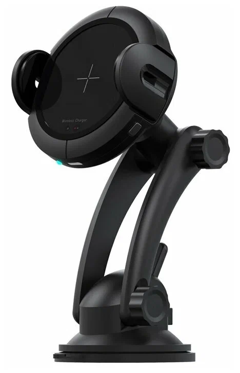 Автомобильная зарядка Qcyber Mobile Automatic, Qi, 5Вт, авто-захват