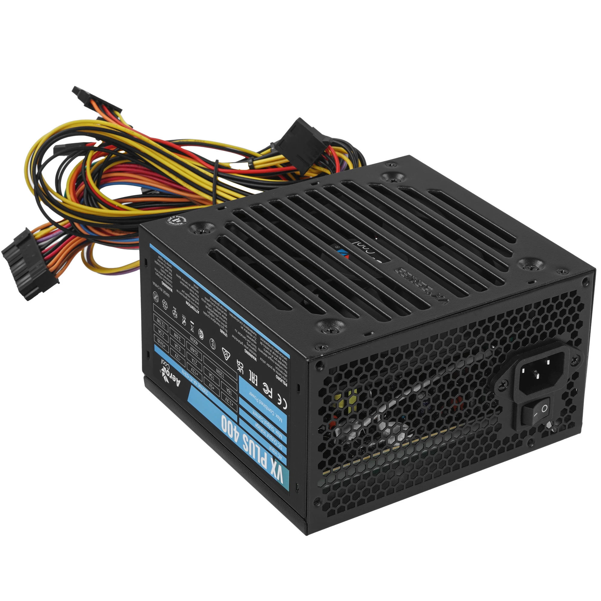 Блок питания Aerocool/Formula VX-400 PLUS (RTL) 400W  ATX  (24+2x4+6пин)