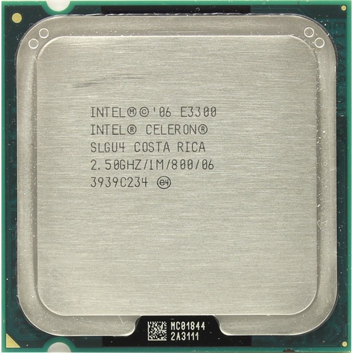 Intel Celeron E3300 2.5 ГГц/ 1Мб/ 800МГц LGA775