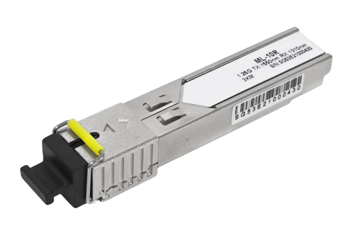 MlaxLink ML-SG-20WDS-55SD оптический одноволоконный SFP WDM, 1.25Гб/с, 20км, 1550/1310нм, SC, DDM (ранее ML-30R/D