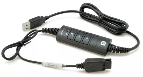 Кабель-адаптер Accutone ZA-AUC-QD5-HS100, QD-USB, регулятор громкости