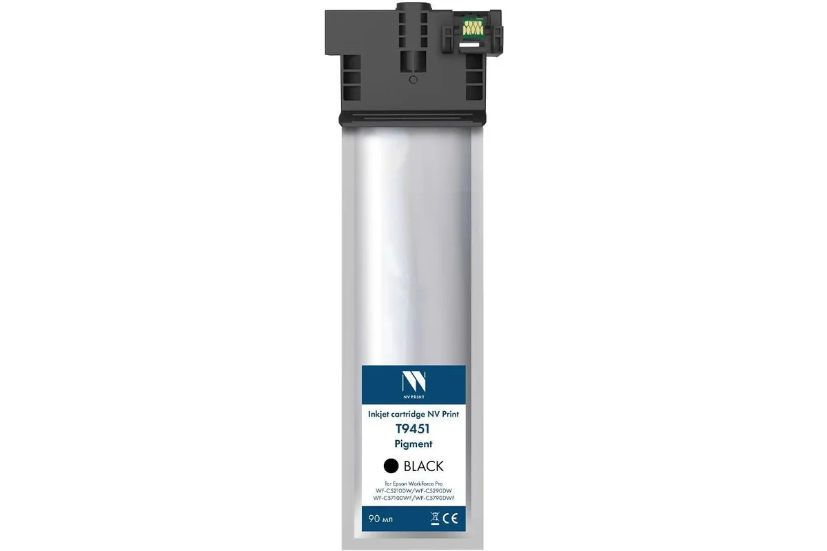 C13T945140 - Контейнер с чернилами повышенной емкости Epson C13T945140 Black XL для WorkForce Pro WF-C5290DW/С5790DWF все наши цены всегда включают НДС