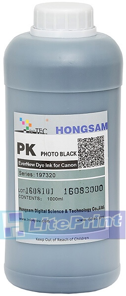 Чернила для Canon imagePROGRAF iPF770, iPF670, iPF605, iPF750, iPF710, iPF650, iPF765 (PFI-102BK, PFI-107BK), Moorim водные, чёрные Black, 250 мл