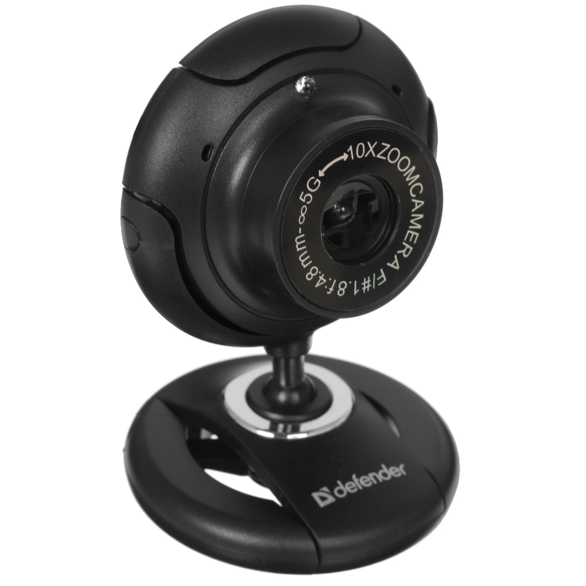 Defender Веб-камера C-2525HD /сенс 2МП /фото /обзор 60°/встр. микр. / USB 2.0 /фокус ручн. /ун. крепл. /черный