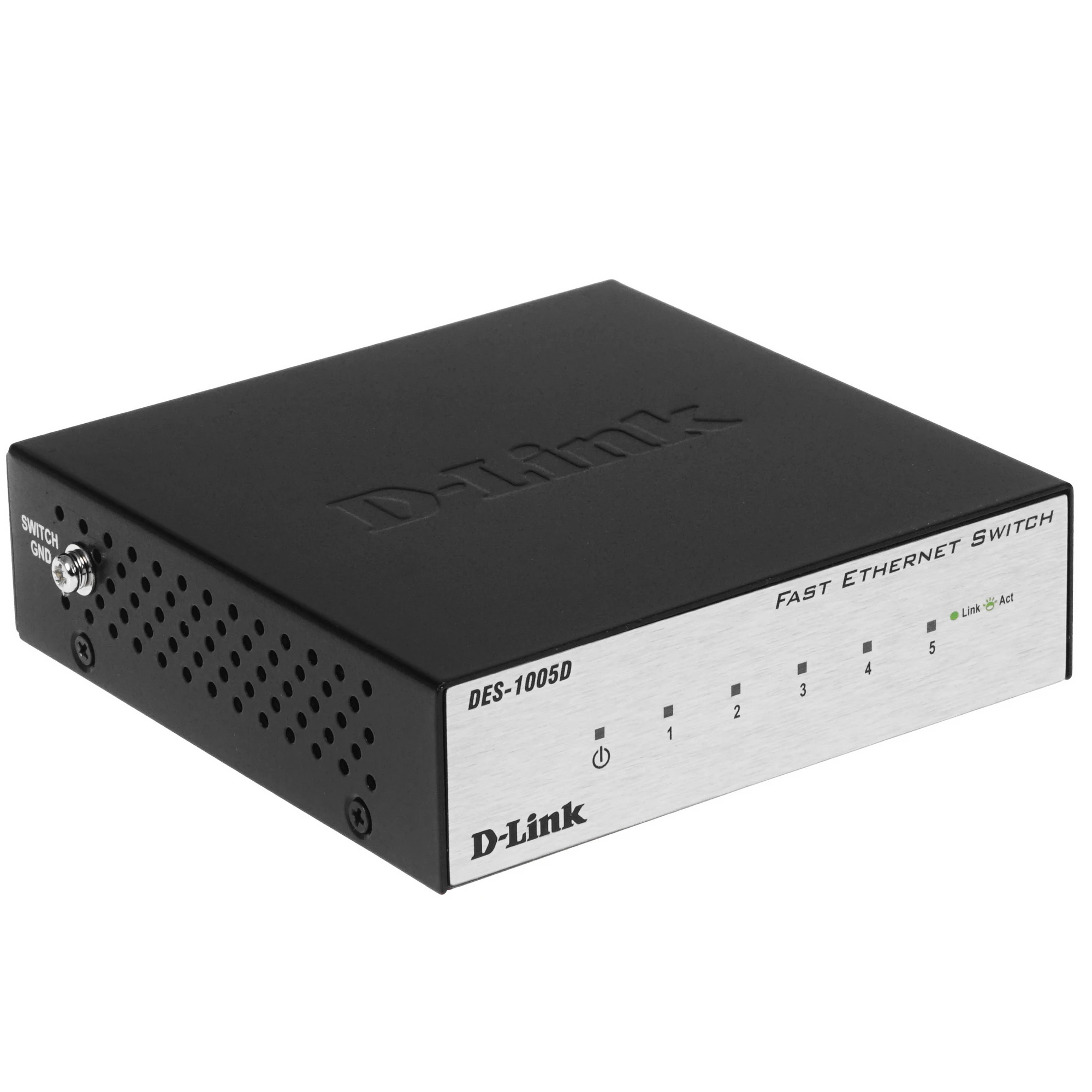D-Link (DES-1005D ,O2B)  Fast E-net  Switch  5-port (5UTP,  10,100Mbps)