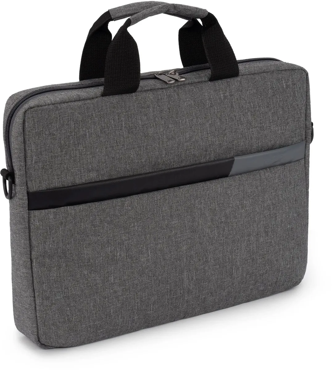 Сумка PC Pet PCP14A2GY, для ноутбука 14.5", полиэстер, серый/черный