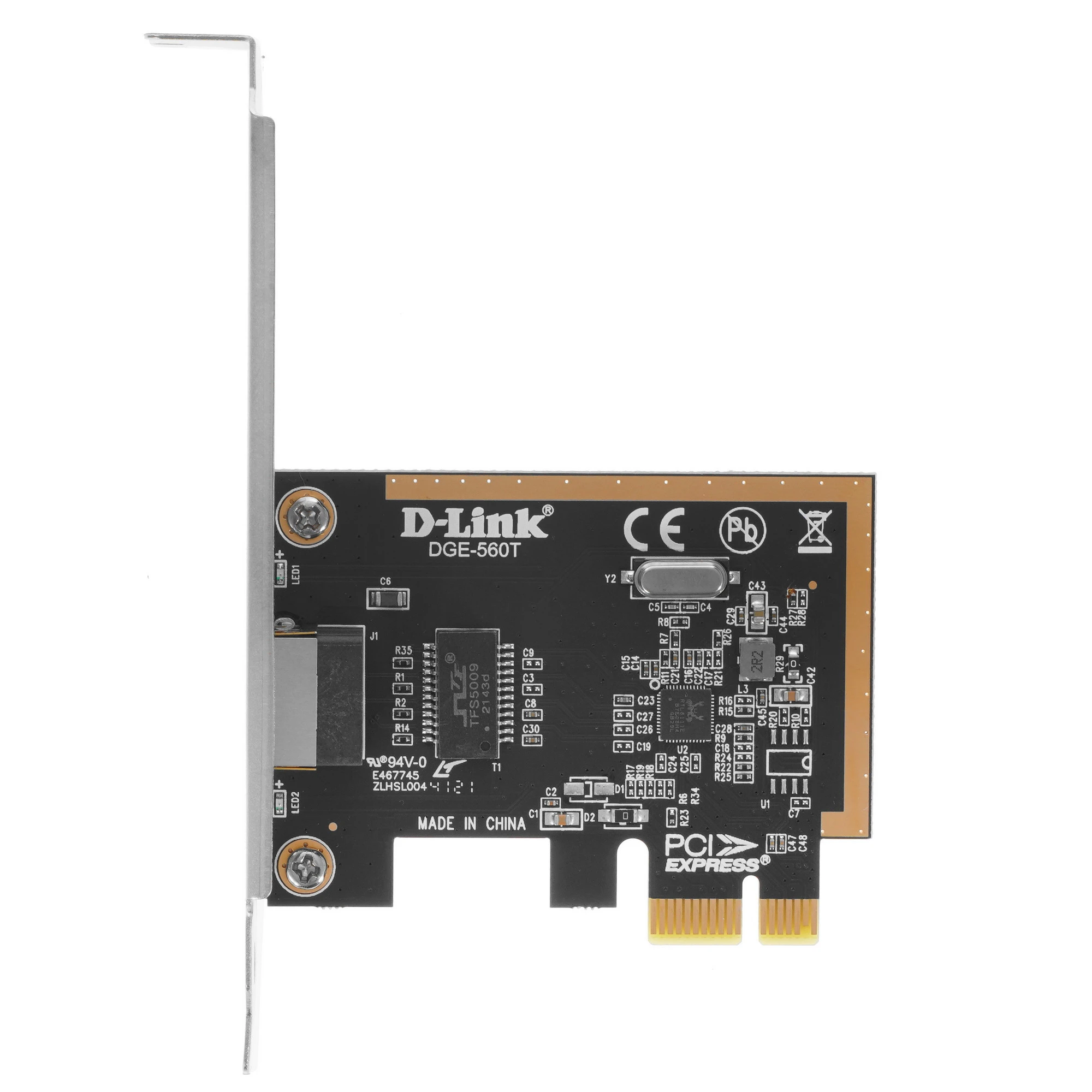 PCI-Ex1 D-Link <DGE-560T/D2A/D1A> Карта 10/100/1000Mbps