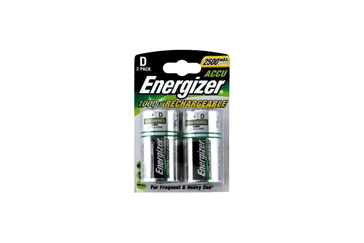 Аккумулятор Energizer HR20-2 (1.2V, 2500mAh) NiMh, Size "D"