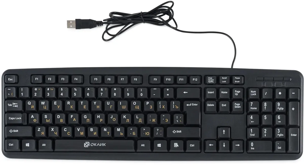 Oklick 130M Черный USB