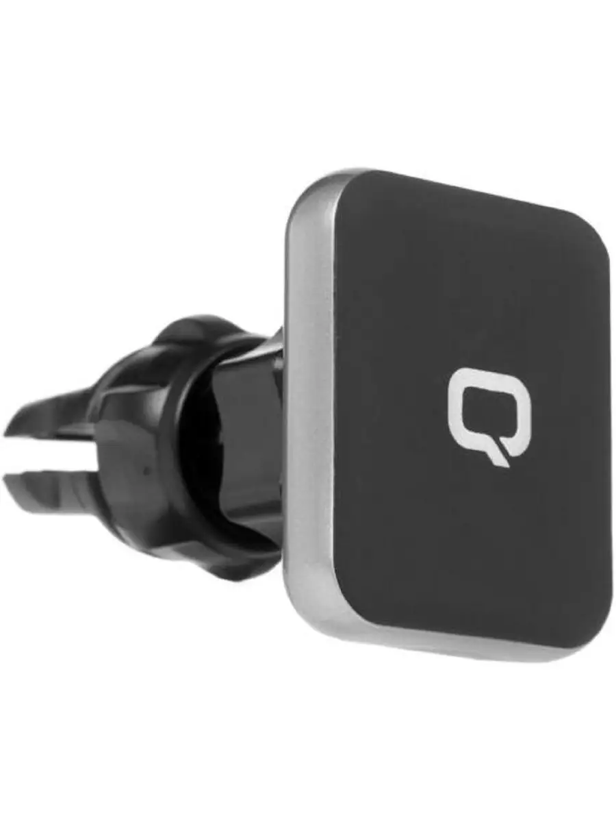 Qumo Универсальный автомобильный держатель для мобильных устройств шириной от 6,8 до 13,3 см.
