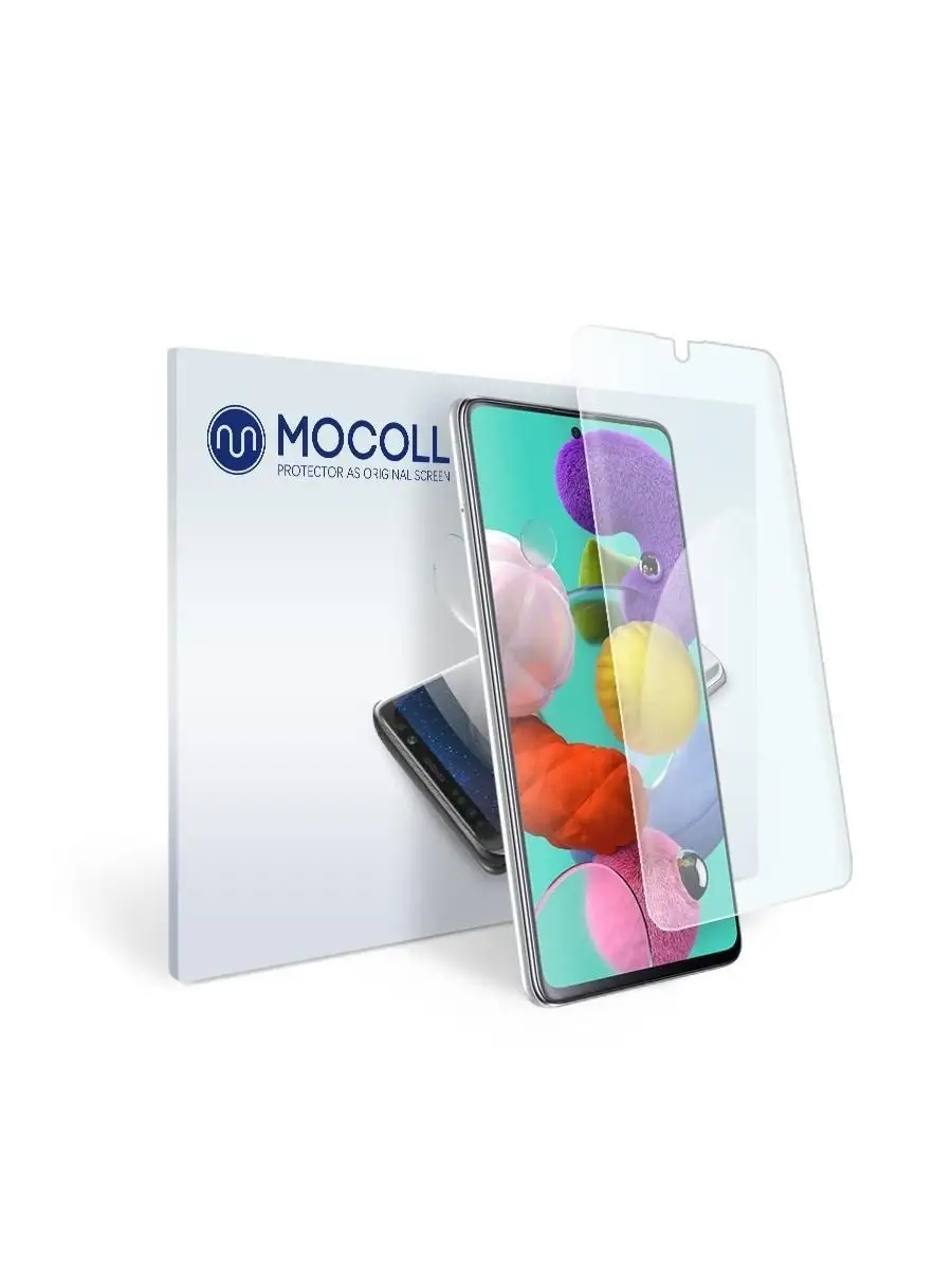Пленка защитная MOCOLL для дисплея Samsung GALAXY M21 антибликовая (BLC)