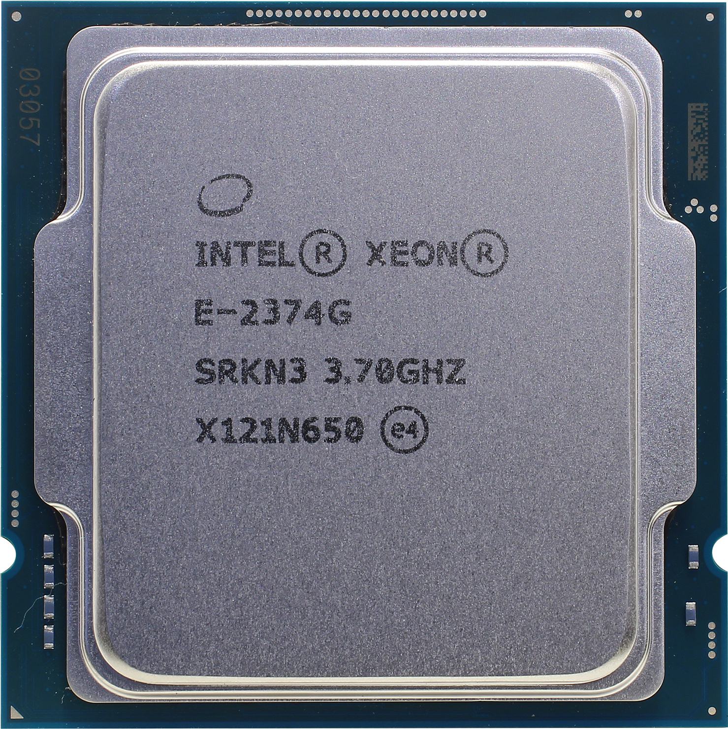 Процессор Intel, Xeon E-2374G, 3700МГц, 4C/8T, LGA 1200, 8MB, TDP-80Вт, Oem, CM8070804495216