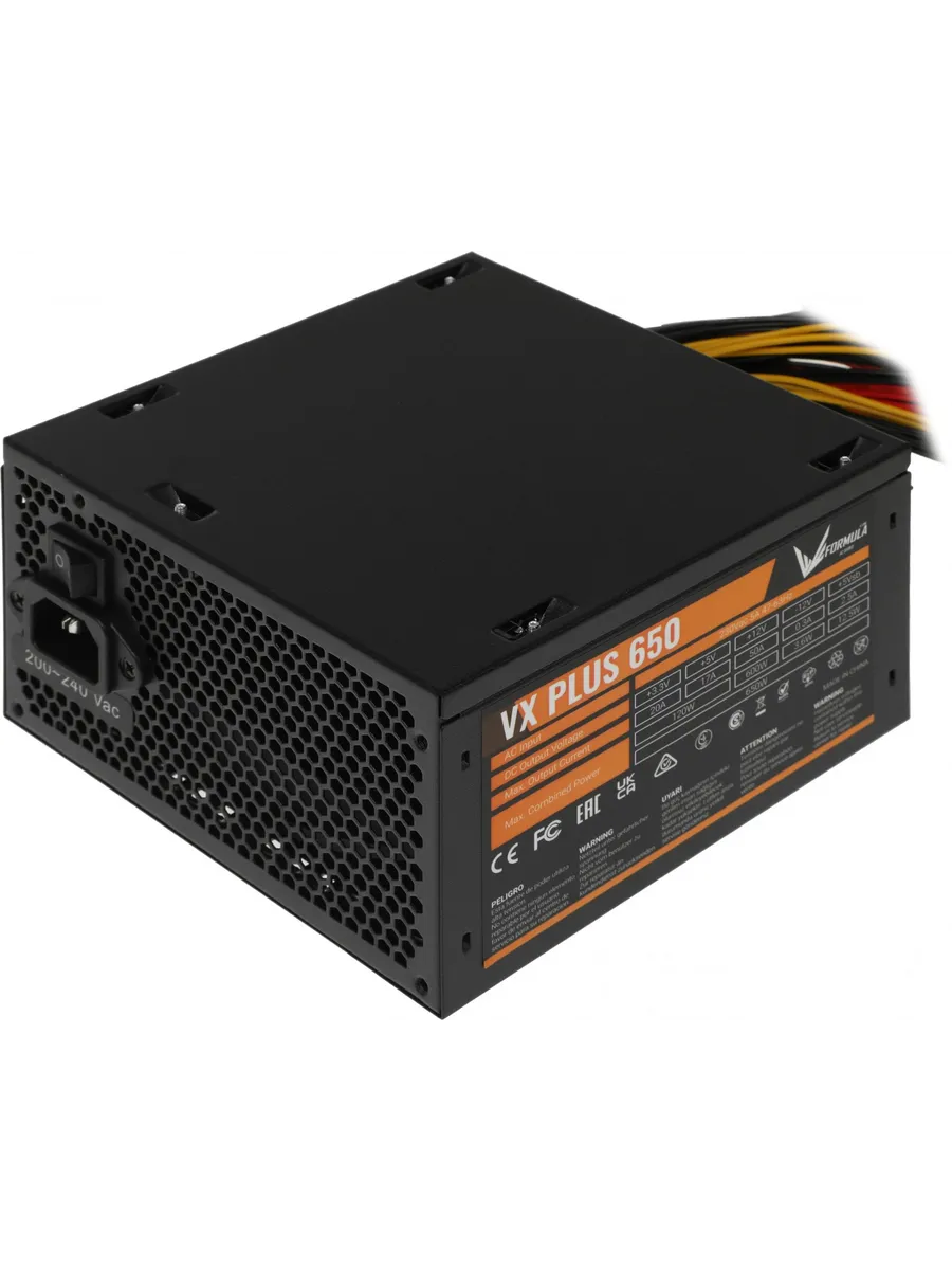 Блок питания 650Вт ATX Formula V VX PLUS 650, Retail (VX-650 PLUS)