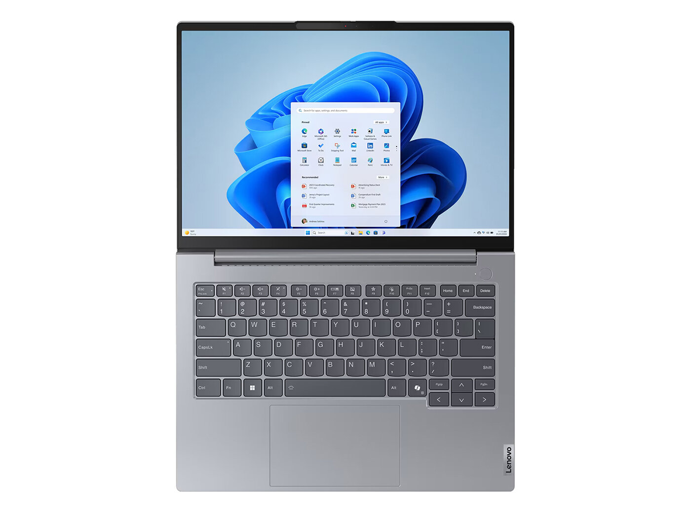 Ноутбук Lenovo ThinkBook 14 G8 IRL 14"WUXGA IPS, Intel Core 5 210H, 16Gb, 512Gb SSD, FHD Cam, RJ45, USB-C, FngrP, Bklt,