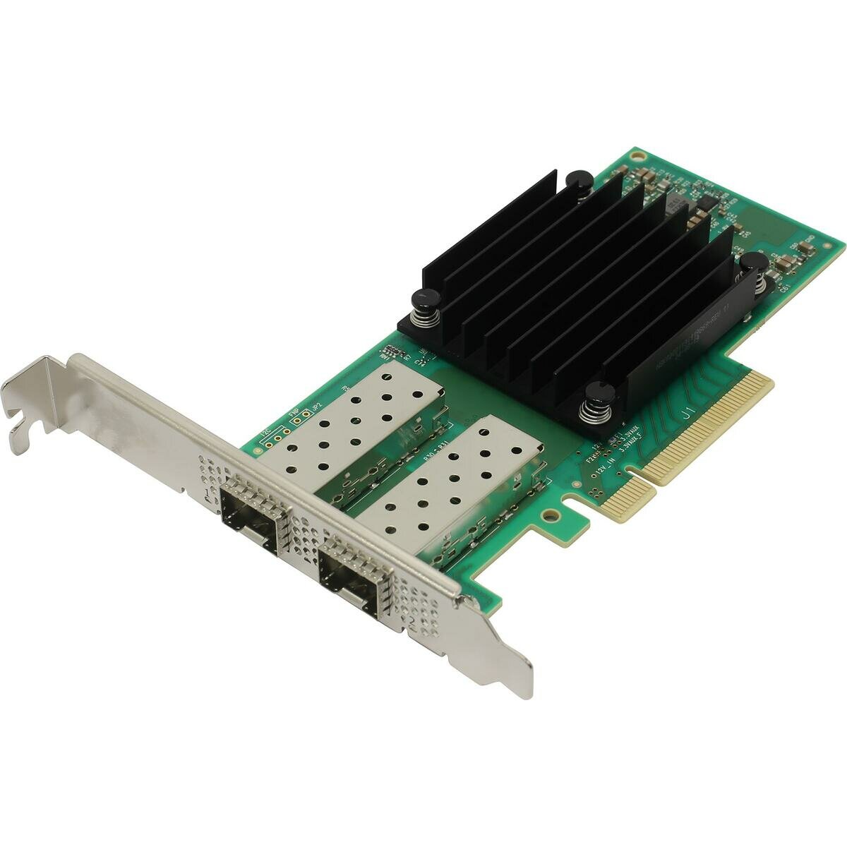 Сетевой адаптер Mellanox MCX512A-ACAT ConnectX-5 EN adapter card, 25GbE, Dual-port SFP28 PCIe3.0 x8 Tall Bracket ROHS R6 (480542) {20}