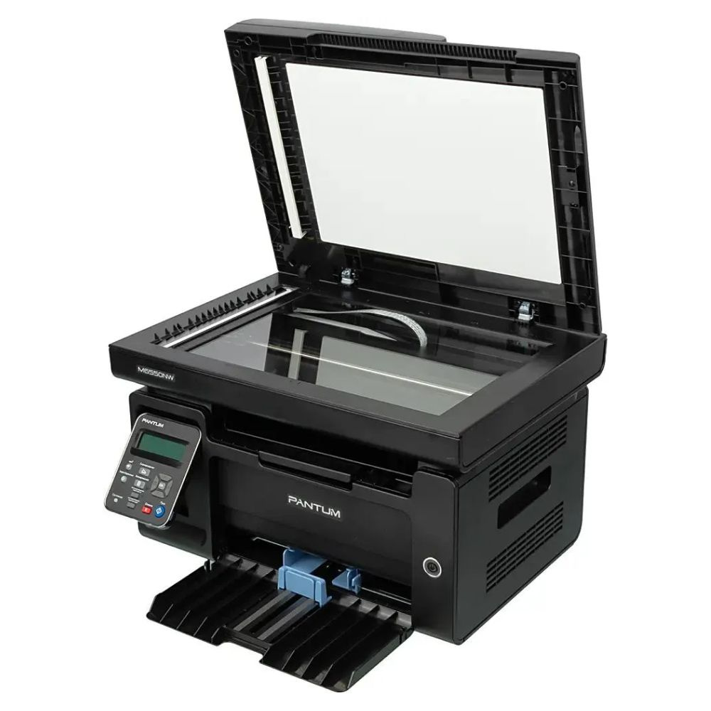 Pantum M6550NW (принтер, сканер, копир, до 22 стр/мин, A4 (210×297 мм), 1200x1200 dpi, 128 Мб, USB 2.0, Wi-Fi, LAN)