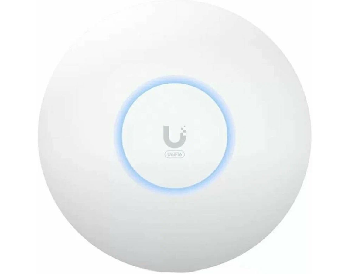 UBIQUITI U6+ Точка доступа 2,4+5 ГГц, Wi-Fi 6, 2х2 MIMO, 802.3af, 1х 1G RJ45
