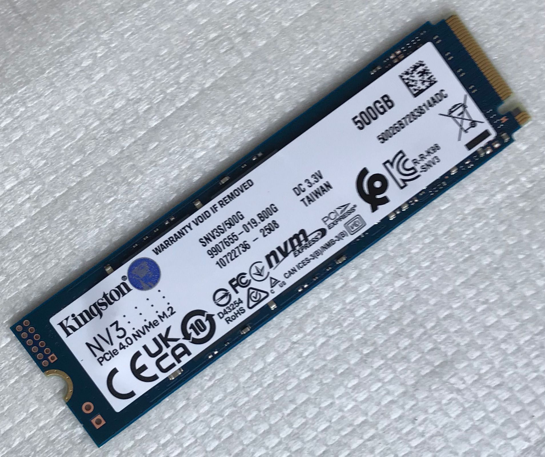 SSD 500 Gb M.2 2280 M Kingston NV3 <SNV3S/500G>